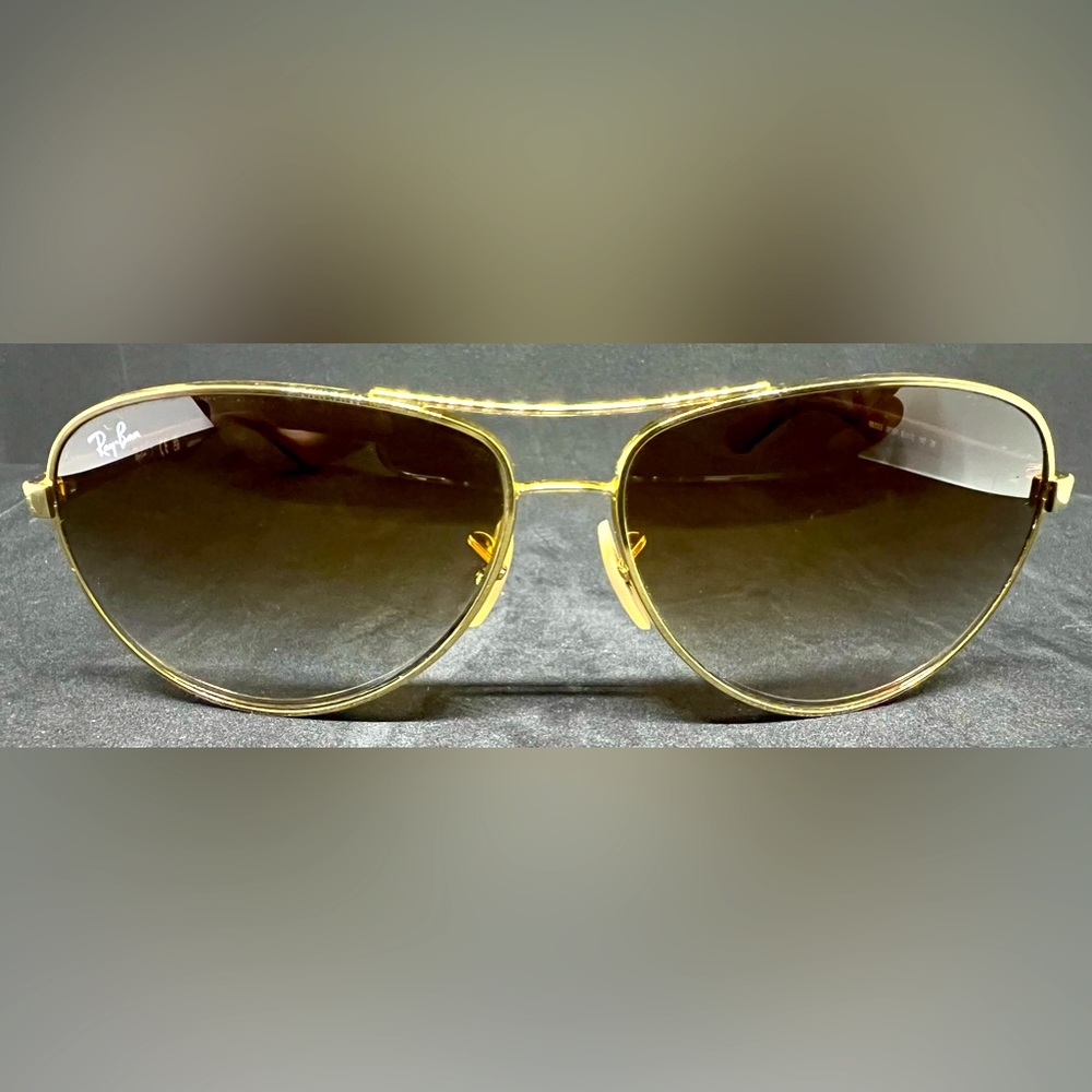 CARBON FIBRE pilot Used Ray-Ban RB8313 001/51